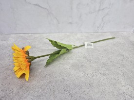 Flores artificiales girasol individual grande 